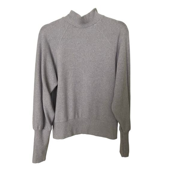 Anthropologie Maeve Laney Mock Neck Long Sleeve Cottagecore Sweater Women Small - Picture 4 of 11